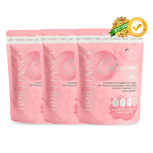 Maná Colágeno - Brilliance Hidrolizado  3 Pack